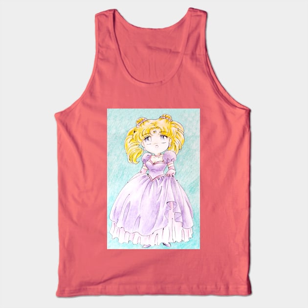 Little Princess Usagi Tank Top by eosofdawn